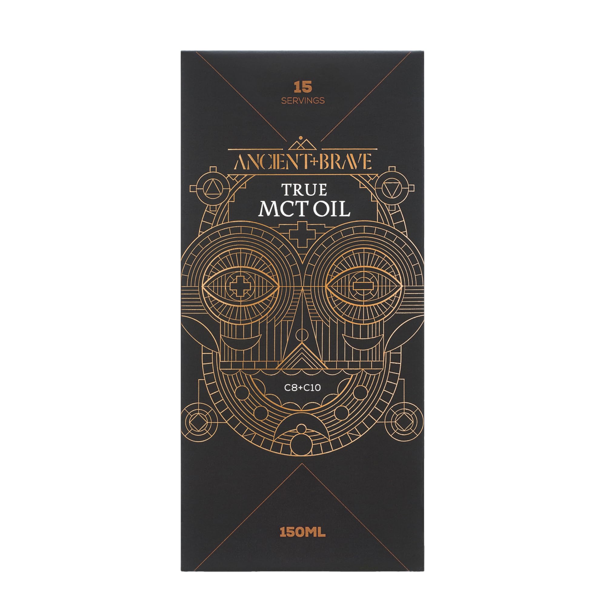 Ancient + Brave True MCT Oil 15 x 10ml | Blend of C8 and C10 MCTs