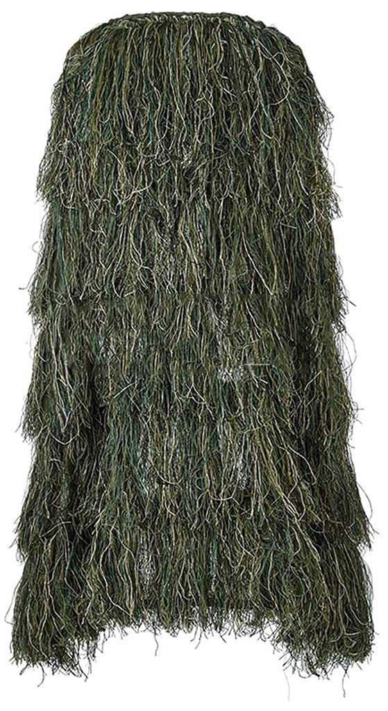 Ghillie Jagd Poncho, Woodland Poncho, Camouflage Kleidung Ghillie Anzug, Camo Umhang Umhang für Airsoft, Jagd, Wildlife Fotografie, Vogelbeobachtung