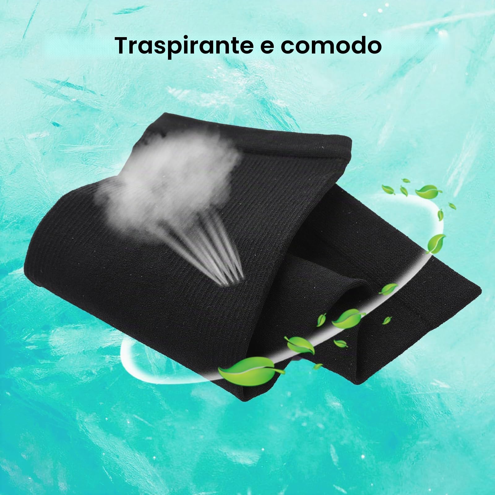 Telooco 2 Paia Manicotti Pallavolo Ragazza Bambini Manicotti di Protezione Solare Nero Maniche Anti-Taglio Anti-UV Compresse in Seta di Ghiaccio Compressa per Bambini Ragazzi Ragazze