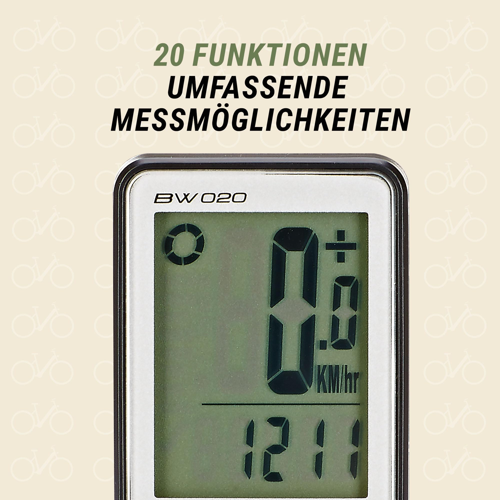 Image secondaire de Compteur de Vélo Prophete - 20 Fonctions avec Grand Écran LCD