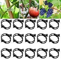 Vista 9 de Clips de soporte para plantas, 100/150/300 clips para plantas trepadoras, transparentes para tomate y uva, clip de soporte para plantas, clips