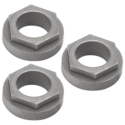 941-04124 Cojinete de eje de dirección/cojinete de brida hexagonal de 5/8 pulgadas de diámetro interior, compatible con MTD B-olens, T-Roy Bilt y