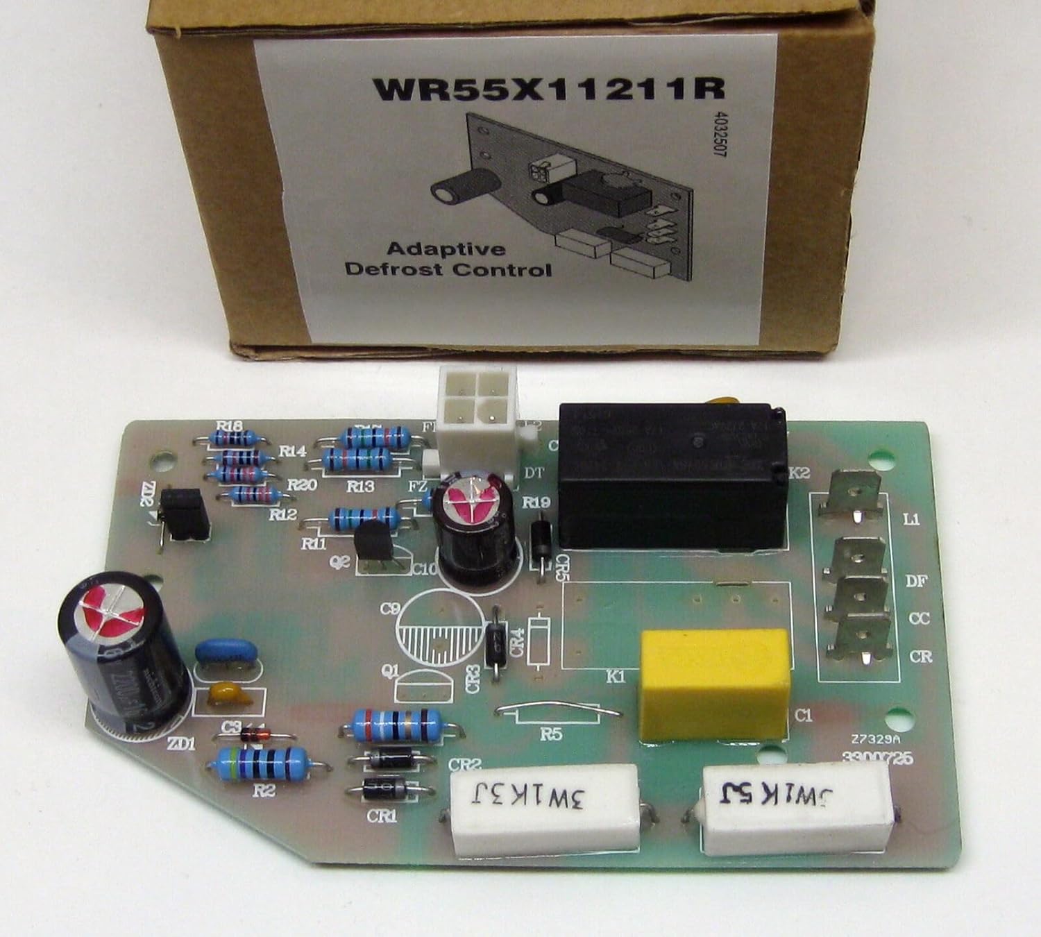 WR55X21623 Refrigerator Main Control Board Adaptive Defrost Control Board Replaces for GE WR55X11211