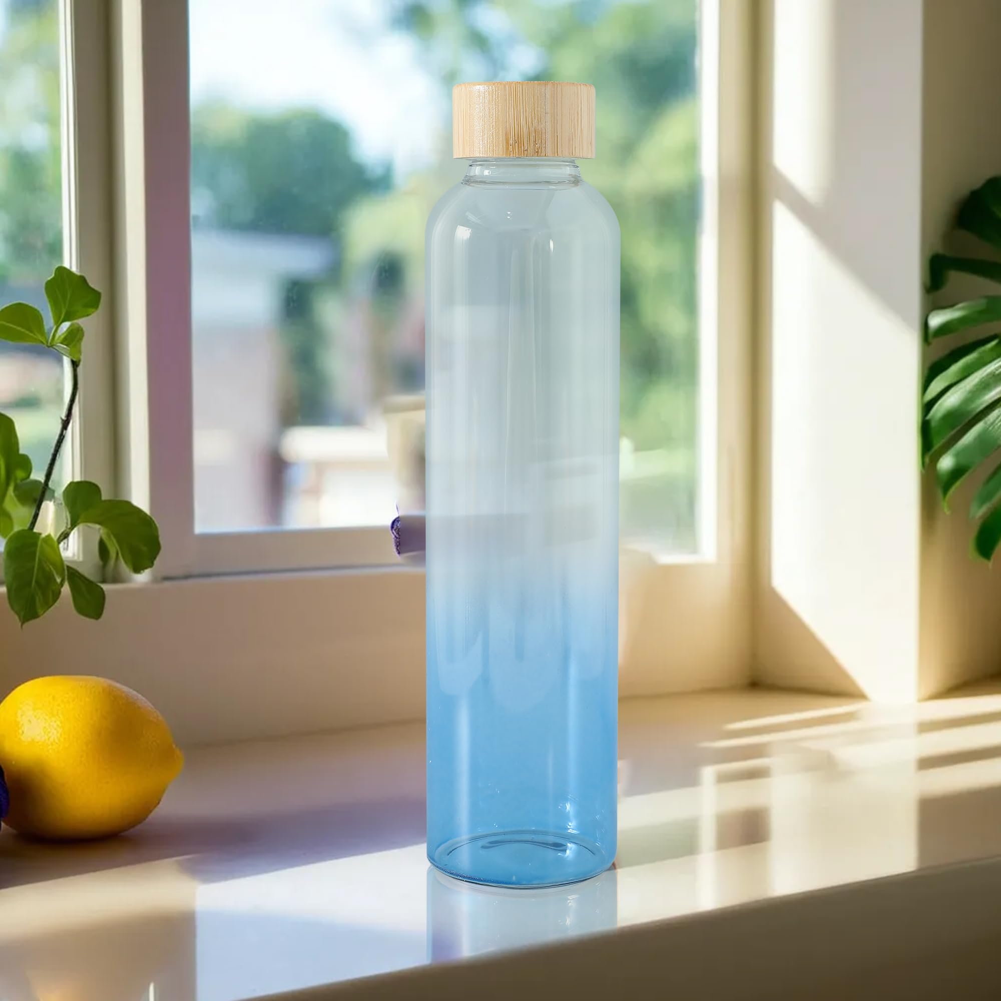 See full amazon price history chart for UMAI Water Bottle | Borosilicate Glass | Gradient Water Bottle With Bamboo Lid For Home Office & Travel Use | Leak Proof | 750ml | Glass Water Bottle For Fridge | Blue-Pink (Blue) UMAI Water Bottle | Borosilicate Glass | Gradient Water Bottle With Bamboo Lid For Home Office & Travel Use | Leak Proof | 750ml | Glass Water Bottle For Fridge | Blue-Pink (Blue) (B0DBVTSN7S) Amazon Price History, Amazon Price Tracker