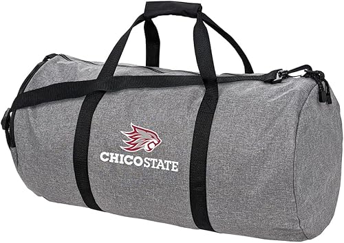 Miniatura 301 de Collegiate Primary Logo Collection Bolsa de lona ligera para deportes y gimnasio plegable para viajes, Bob Jones Bruins