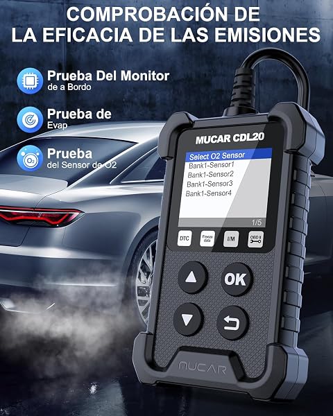 mucar OBD2 Diagnosis, CDL20 Diagnosis Car Multibrand, OBD2 Diagnosis with Engine System - 4