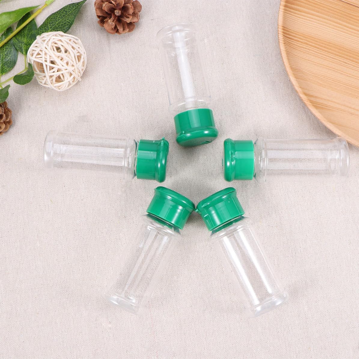 Plastic Seasoning Bottle 100ml 25pcs PET Pepper Shaker