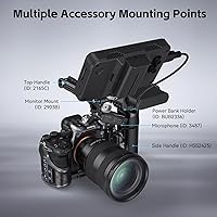 Vista 5 de SmallRig Kit de jaula con abrazadera de cable para Sony Alpha 7R VAlpha 7 IVAlpha 7S III, jaula de cámara con múltiples puntos de montaje