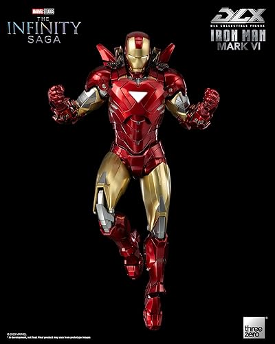 Miniatura 11 de Marvel Infinity Saga: Iron Man Mark 6 DLX Figura de acción