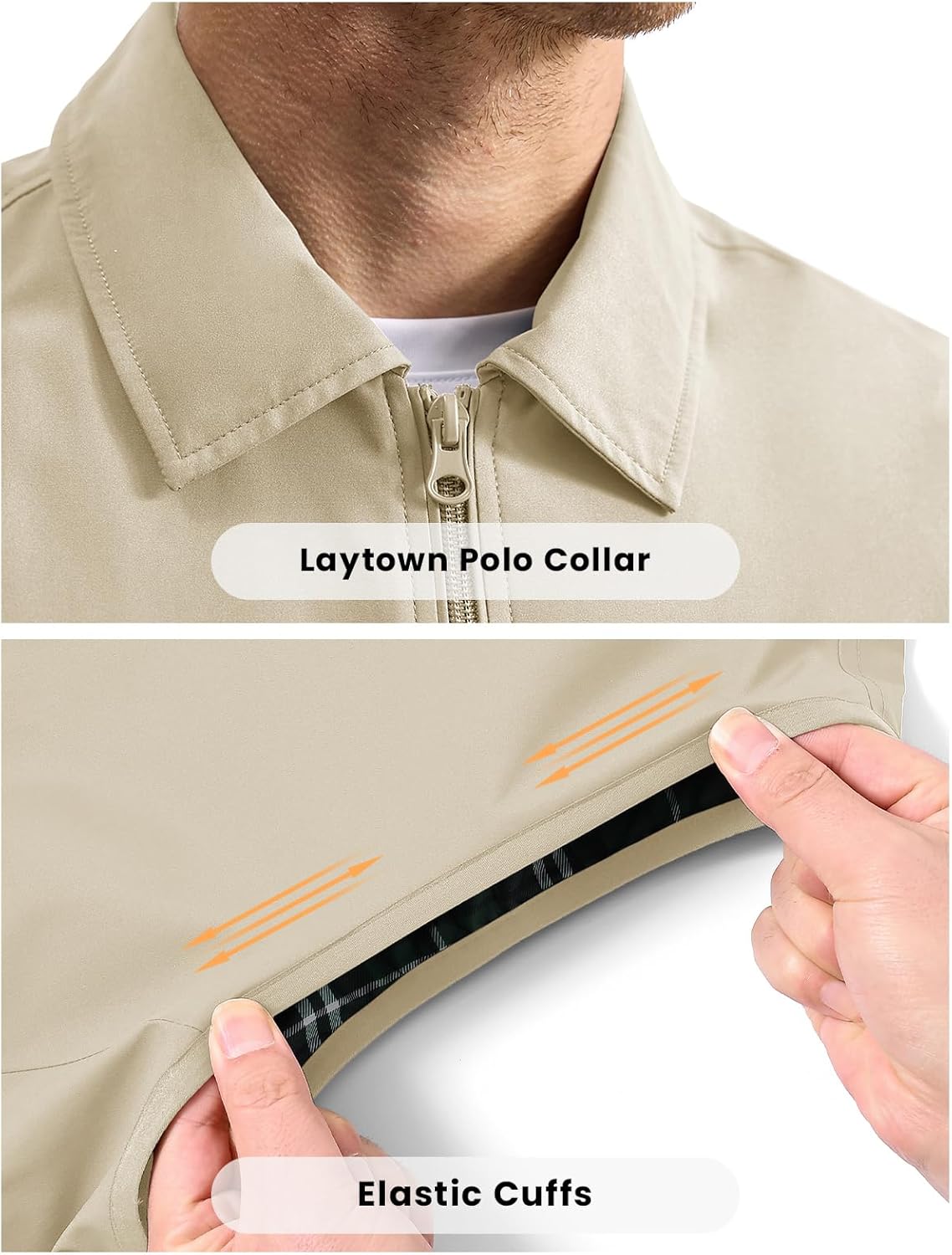 TBMPOY Men's Vest Casual Lightweight Thin Utility 3 Zip Pockets Stylish Sleeveless Jackets Summer Fall Golf Travel Business - Image 6