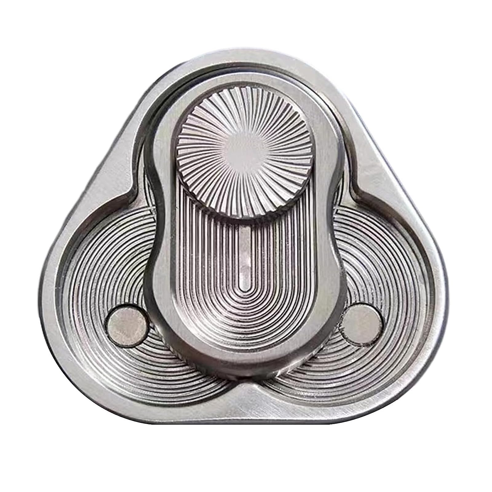 Metal Fidget Toys Adults, Magnetic Triangular Fidget Slider Toy, Stainless Steel Adult Fidget Gadgets, Focus And Relaxation