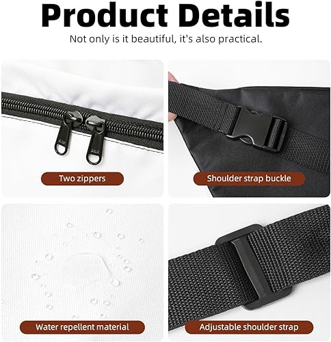 Miniatura 5 de Belt Bag Small Crossbody Waist Purse Travel Wallet Pouch (Cool basketball court)