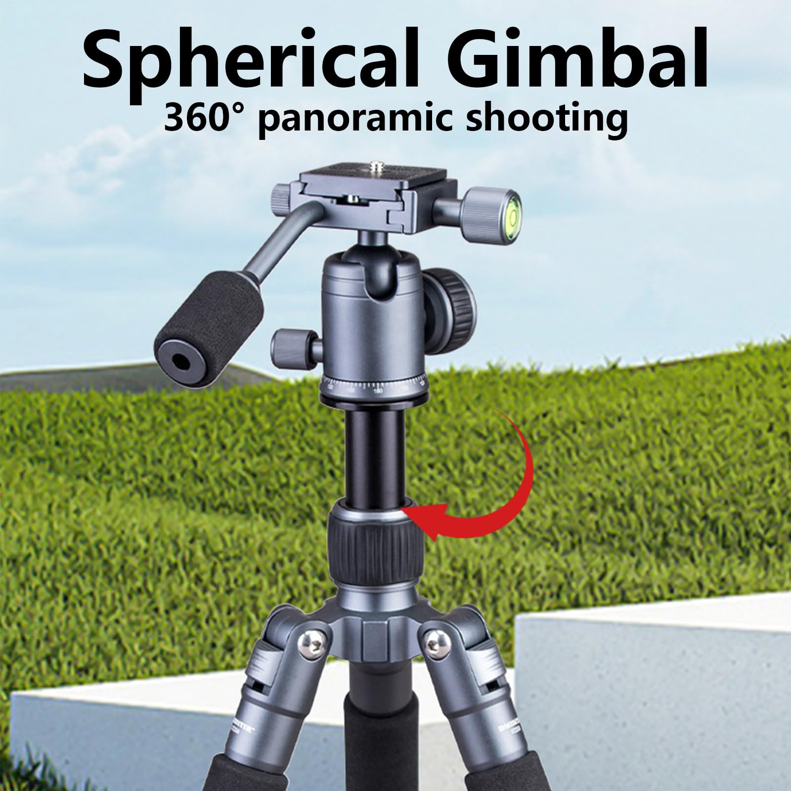 Amazon | テーブルトップ三脚アルミニウム合金5カメラ用の