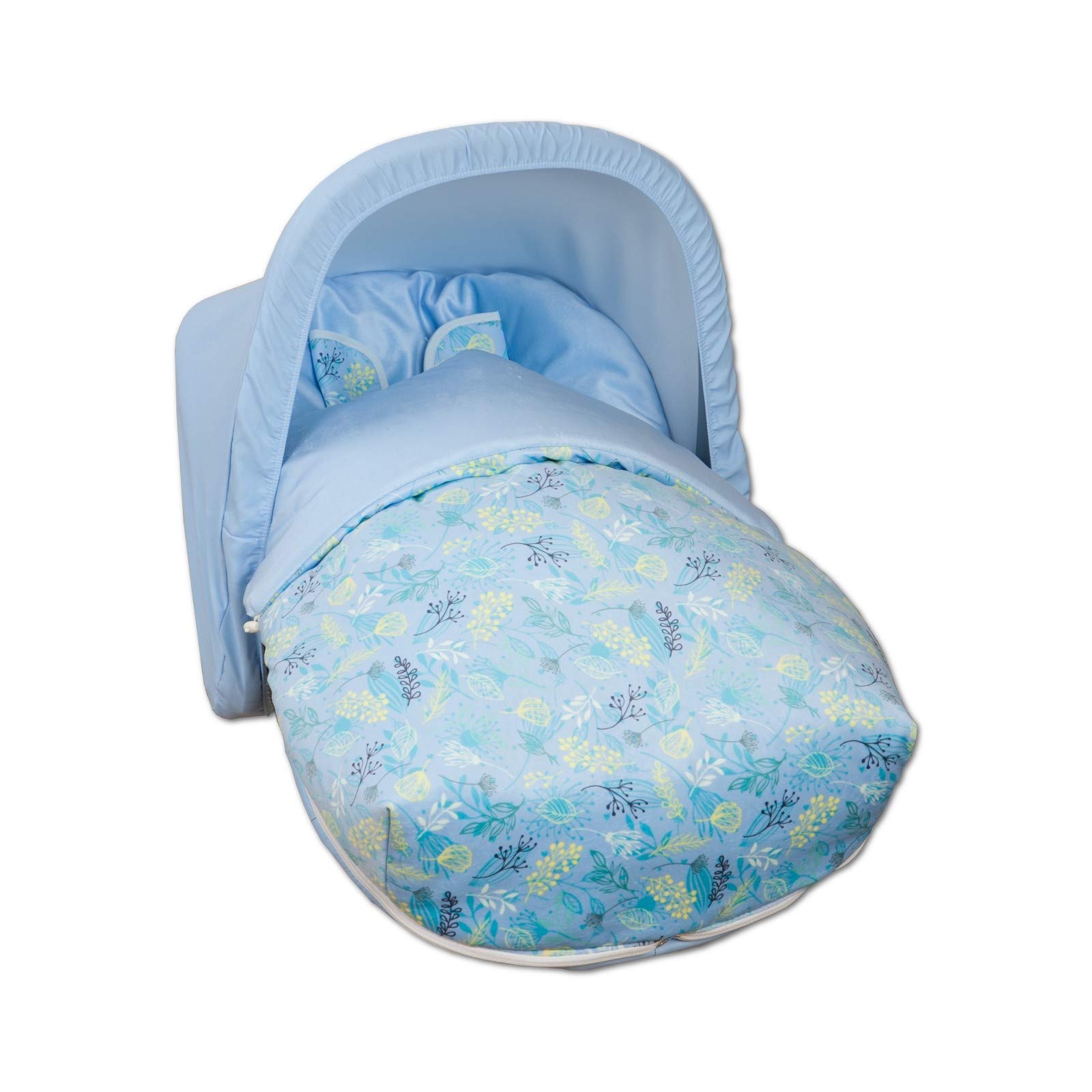 Babyline Garden Unisex Group 0 Footmuff - Blue