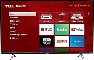 TCL 32S305 32-Inch 720p Roku Smart LED TV (2017 Model)