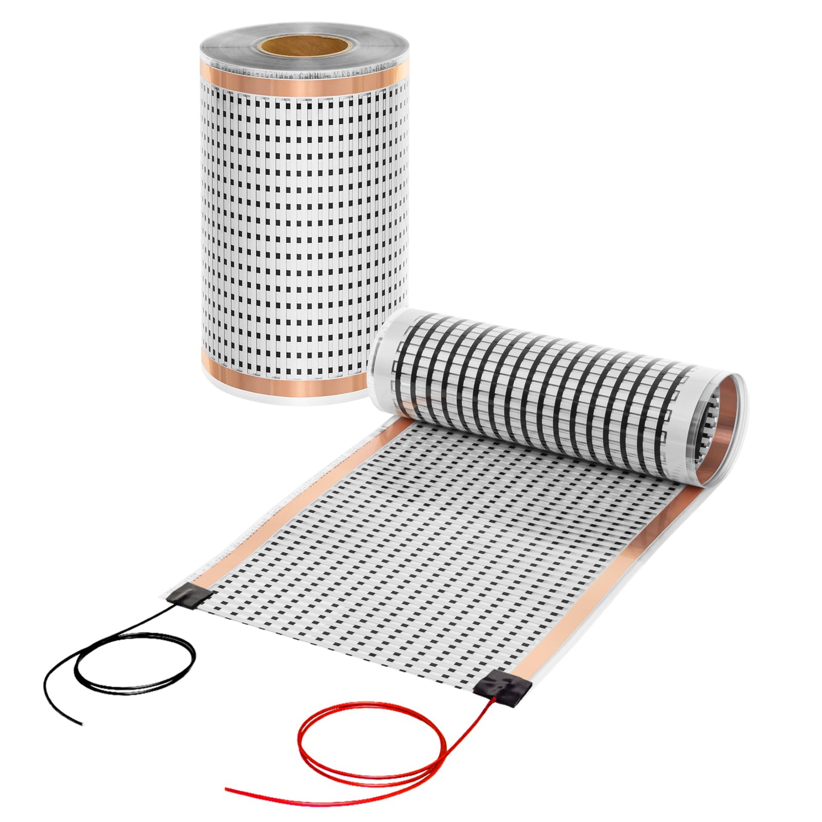 Lámina calefactora de 24 V, 160 W/m², 40 cm de ancho, 2,5 metros
