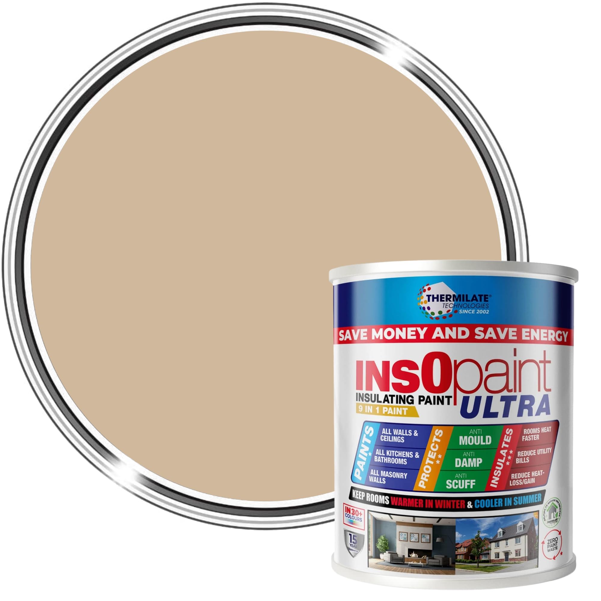 Thermilate Insopaint Ultra 5l Light Blue Made In Uk Long