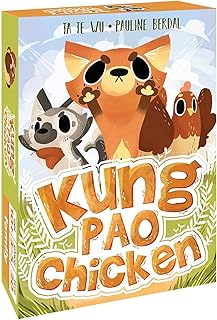 Kung Pao Chicken - Social Deduction Party Card Game, are You The Chicken Or Fox, Quick Play, Family Ages 10+, 3-5 Players, 15 Min