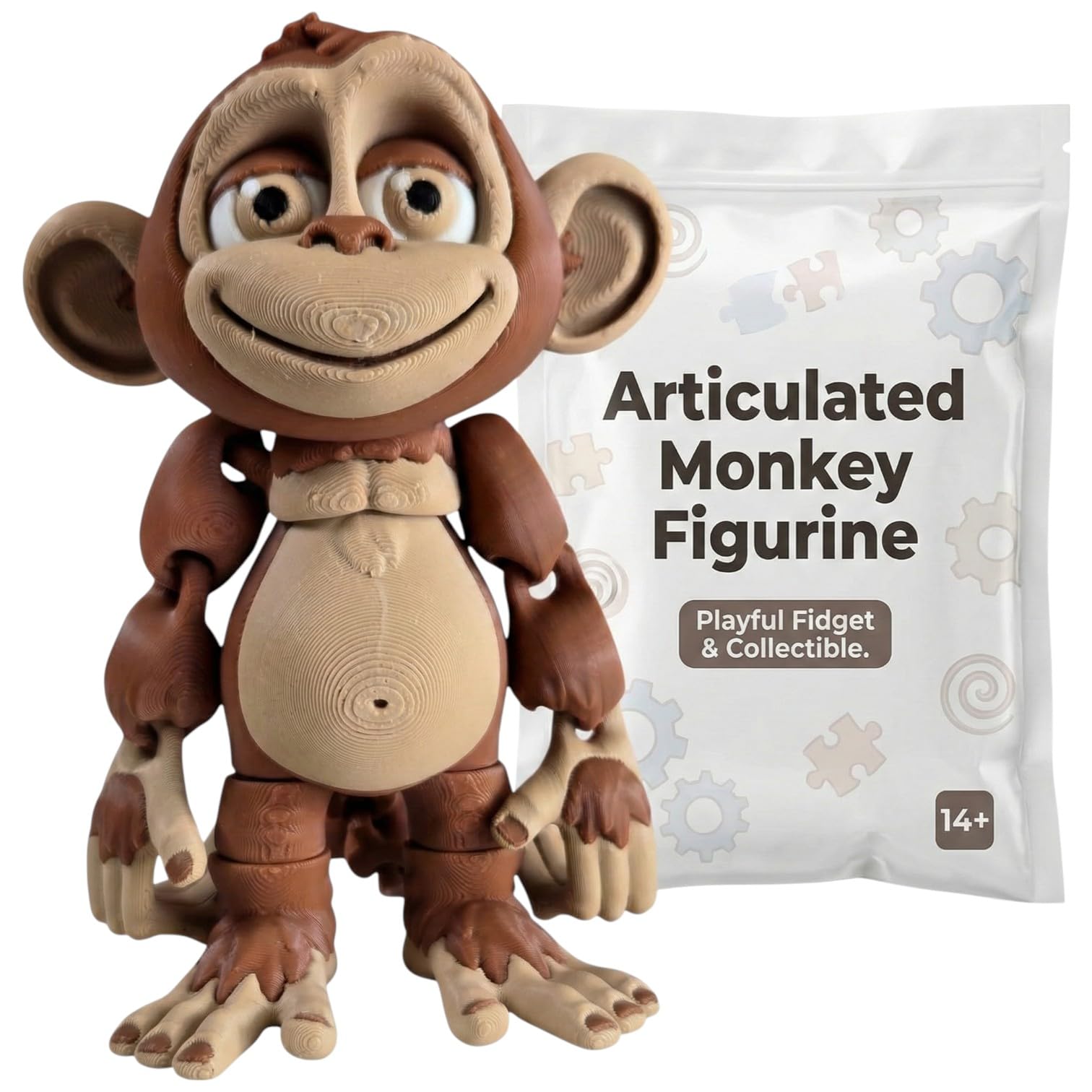 Amazon.com: Articulated Monkey Collectible Figurine - Detailed