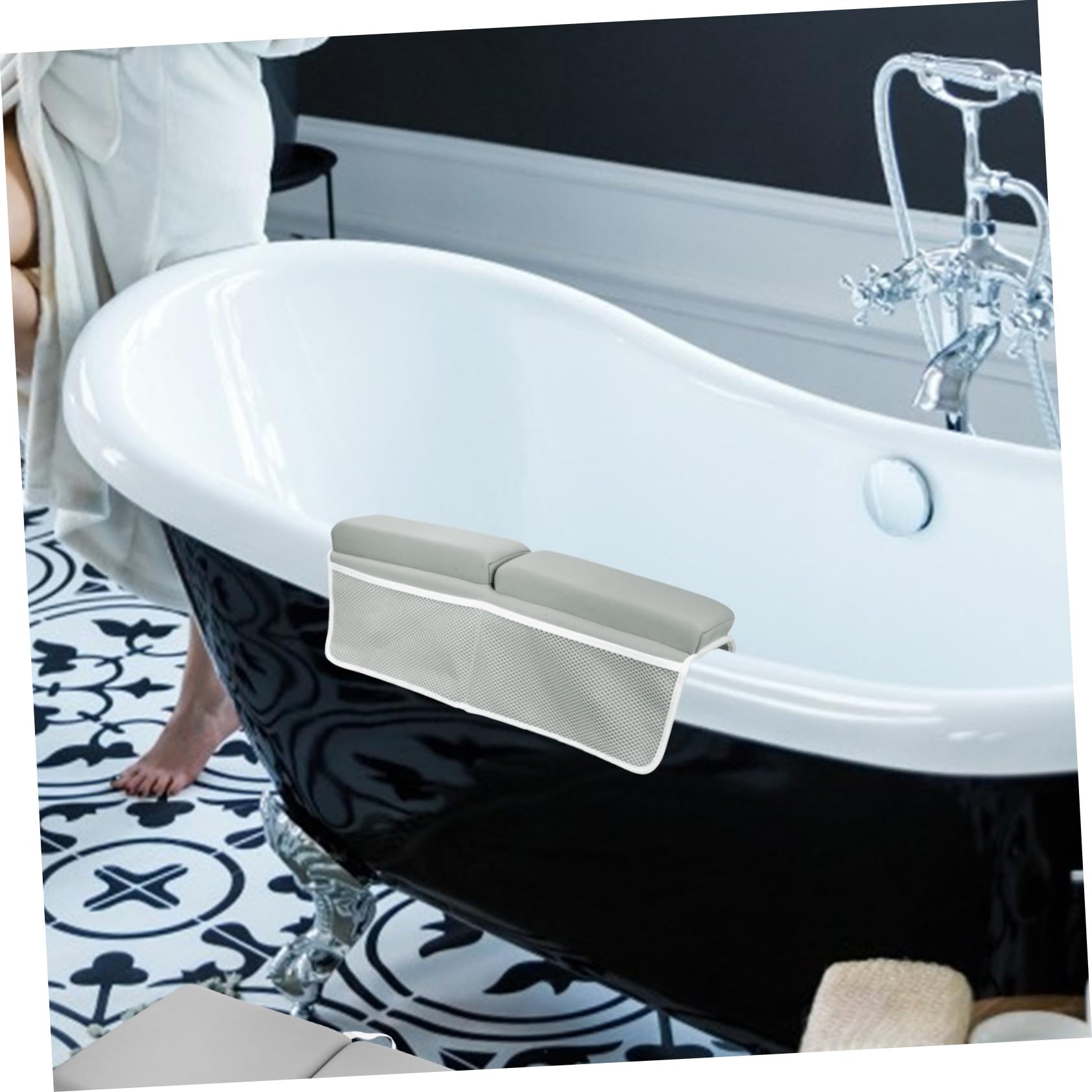 Komfortables Bade Kniepolster Und Ellenbogenauflage Aus Neopren rutschfest Gepolstert Für Eltern Beim Babybaden Badewannenkissen Für Ergonomische Unterstützung