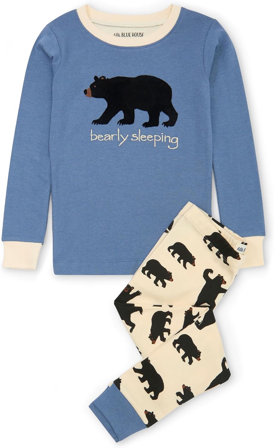 Little Blue House unisexkids Long Sleeve Printed Pajama