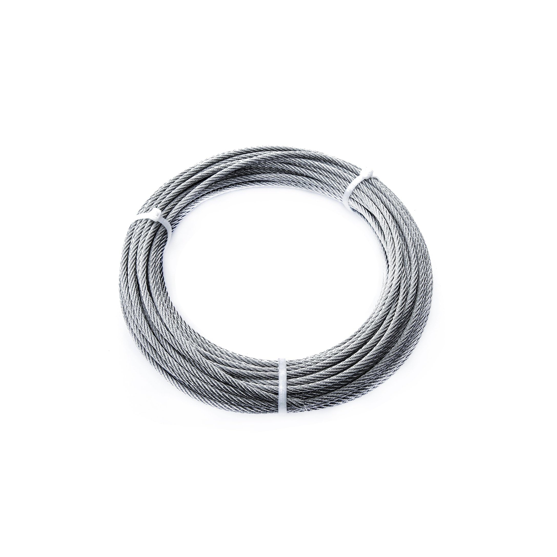 Fune In Acciaio Inox 49 Fili, Alta Resistenza Per Utilizzi Industriali e Domestici Disponibile In Diversi Diametri e Metri (Ø 4 mm. 10 mt.)