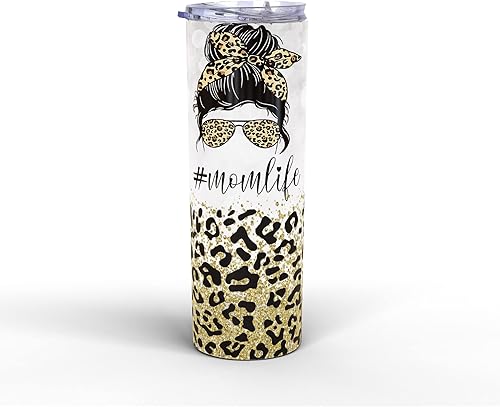 Vaso de acero inoxidable de 20 onzas para mamá, taza de café para mamá, taza de viaje para mamá, regalo de cumpleaños para mamá de parte de hija,