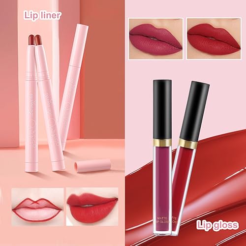 Miniatura 6 de Kit de maquillaje, juego de maquillaje, kit de maquillaje todo en uno de 25 piezas para mujeres y adolescentes, juego de maquillaje hipoalergénico