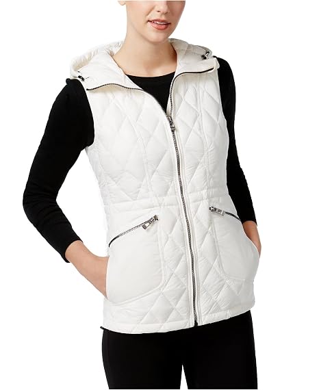 Filled Hooded Vest at Amazon 