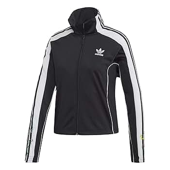 adidas フリルリボン付き長袖ジャケット　ブラック　XLサイズ　JI7536 adidasフリルリボン付き 長袖 ジャケットブラックSサイズJI7536