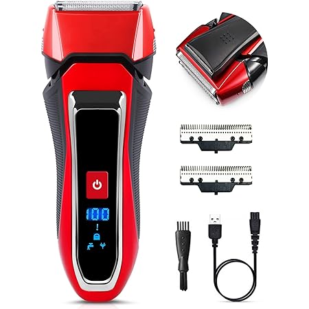 Amazon 4枚刃 電気シェーバー 充電式 3dヘッド 完全防水 Ipx 7設計 深剃り 早剃り 風呂剃り 髭剃り 男性用 ひげそり 液晶ディスプレイ付き 100v 240v 世界対応 メーカー保証 ブラック ブラック Ups メンズシェーバー Amazon 4枚刃 電気シェーバー 充電式 3dヘッド 完全防水 Ipx 7設計 深剃り 早剃り 風呂剃り 髭剃り 男性用 ひげそり 液晶ディスプレイ付き 100v 240v 世界対応 メーカー保証 ブラック ブラック Ups メンズシェーバー