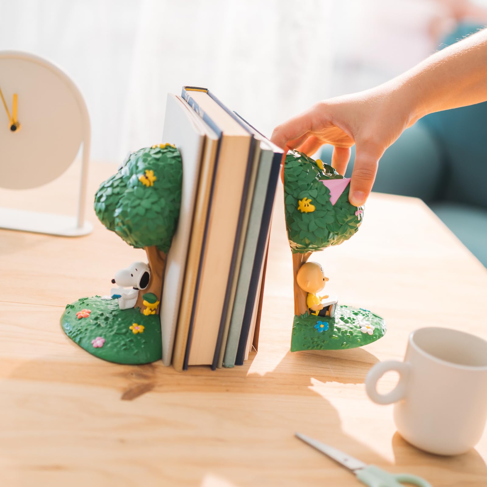 Grupo Erik Orzeszki ziemne Snoopy Bookends - prezenty, towar, figurka