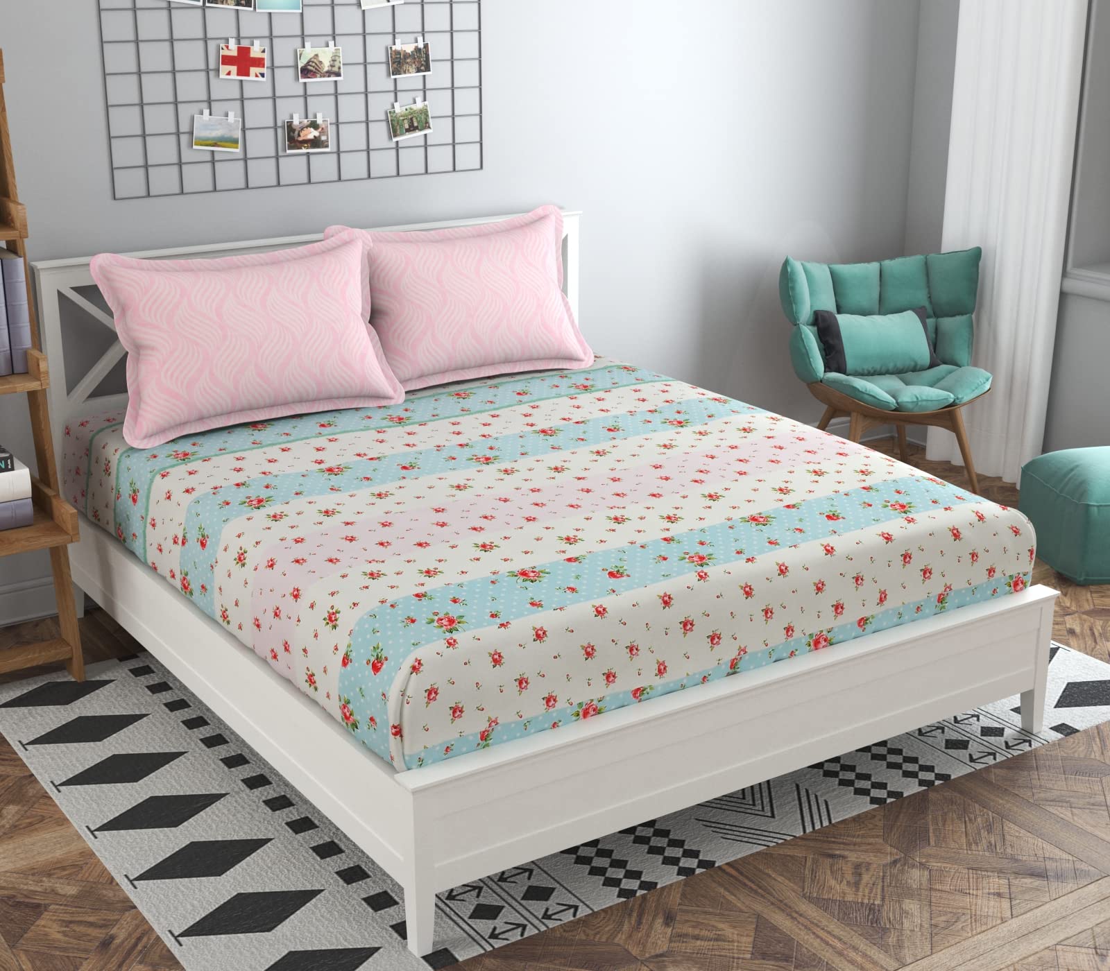 See full amazon price history chart for MAFATLAL Floral Double Bedsheet with 2 Pillow Covers (Pink) MAFATLAL Floral Double Bedsheet with 2 Pillow Covers (Pink) (B0C1S42TB6) Amazon Price History, Amazon Price Tracker