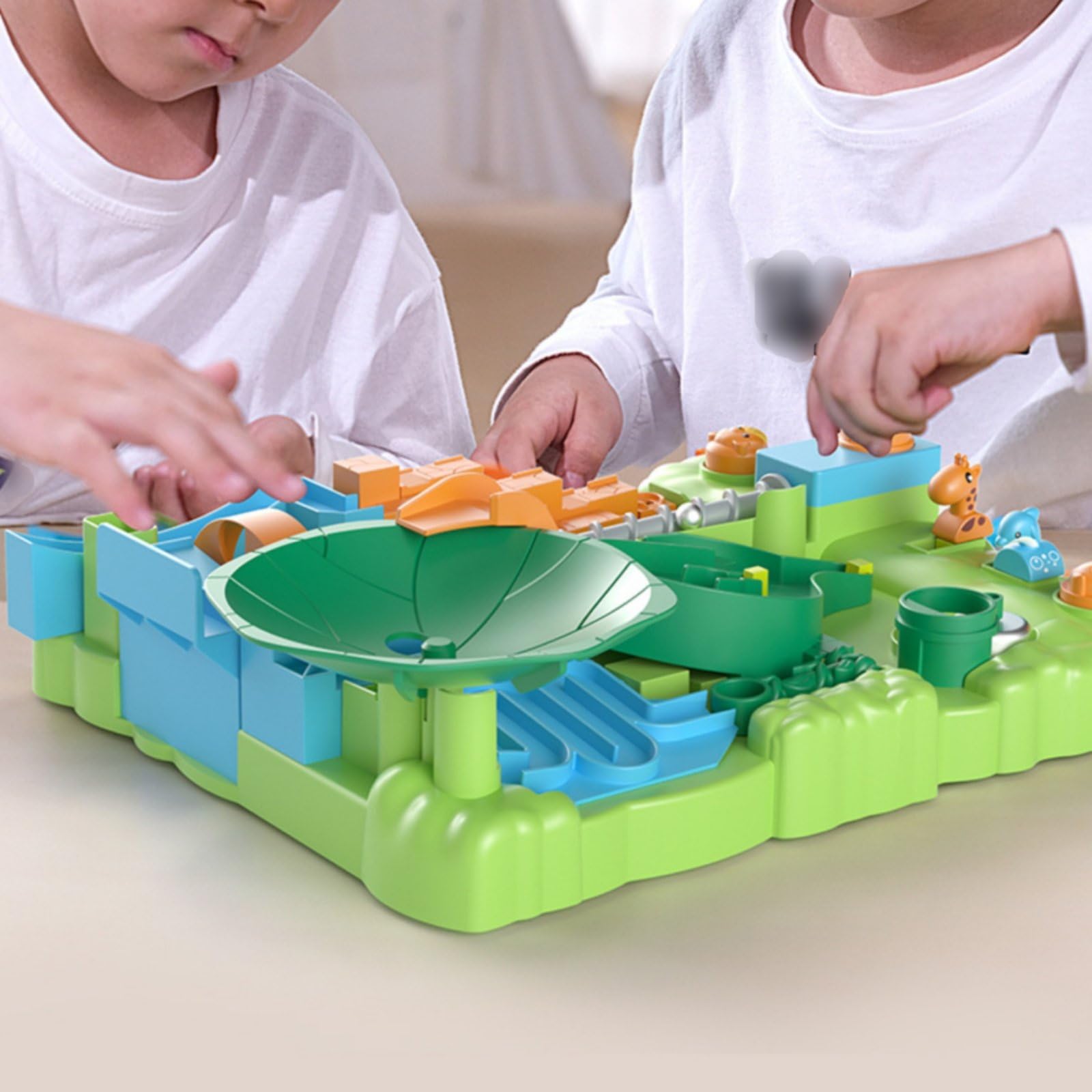 Juego Interactivo para Niños Juego Manual de Rompecabezas Laberinto Mecánico de Bola Estimulación del Pensamiento y Destreza Física Materiales