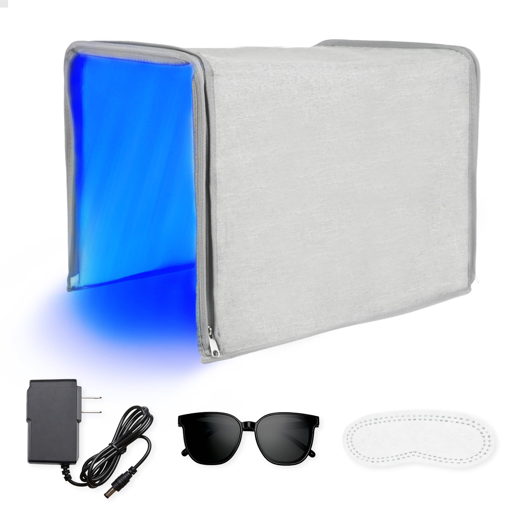 Photo 1 of Jaundice Light Therapy Newborn, Biliblanket for Jaundice Baby, Bilirubin Blue Light Therapy Lamp Blanket, Neonatal Baby Jaundice Treat Blue Ray Light, Portable 144 Led Lights Blue Light