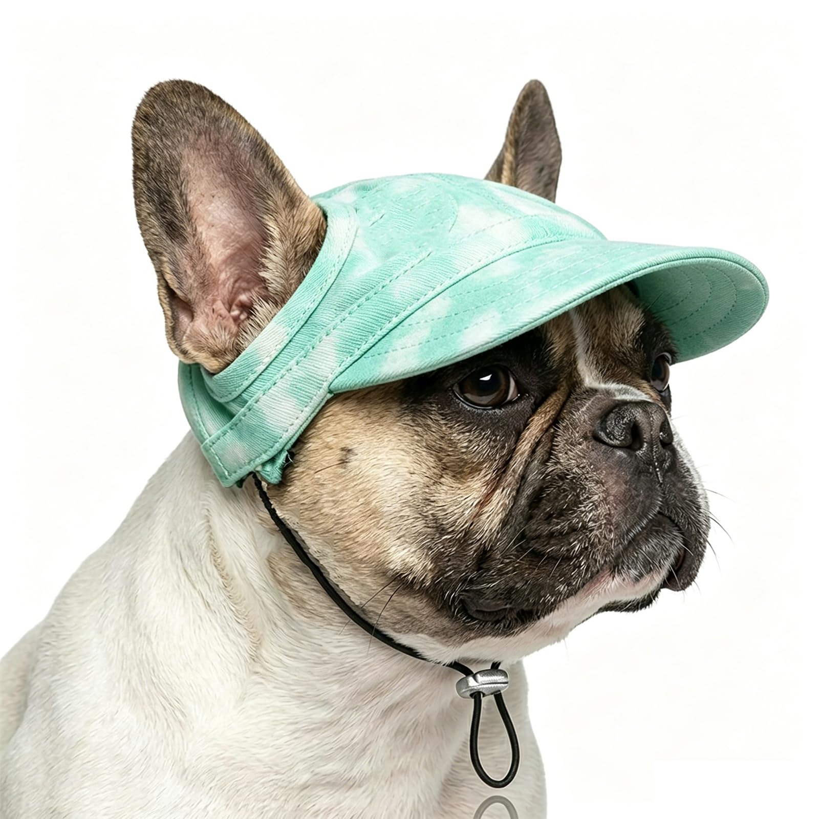 2026 New Dog Baseball Cap for Small Medium Dogs, Dog Sun Hat with Ear Holes and Adjustable Neck Strap, Pet Summer Beach Hat for Small Medium Large Dogs (#10,XL)