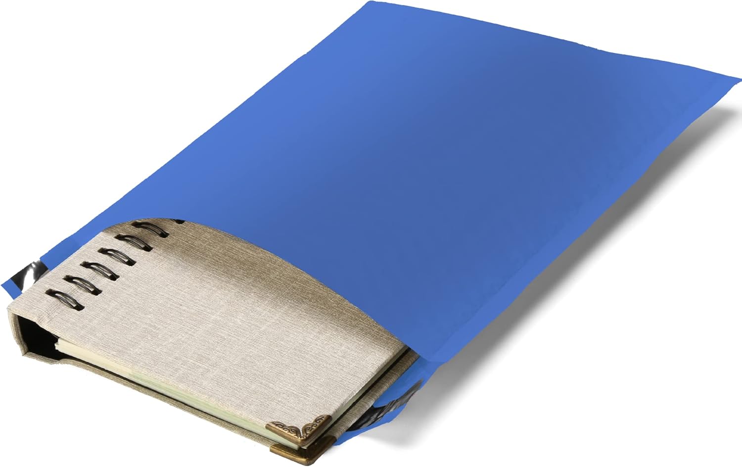 The Boxery Colored Poly Bubble Mailers (#2 8.5x12'', Blue)