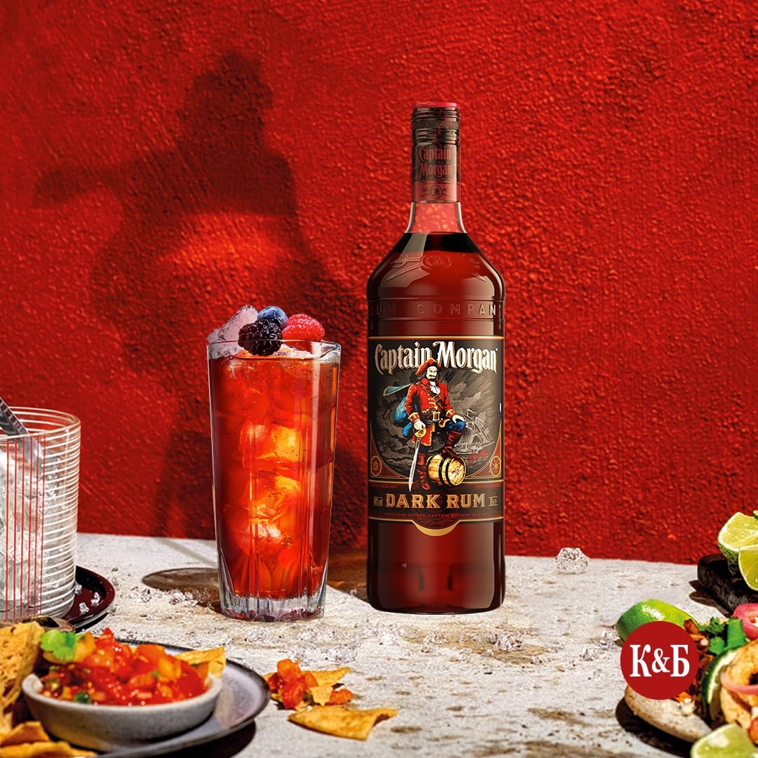Captain Morgan Dark Rum 1L