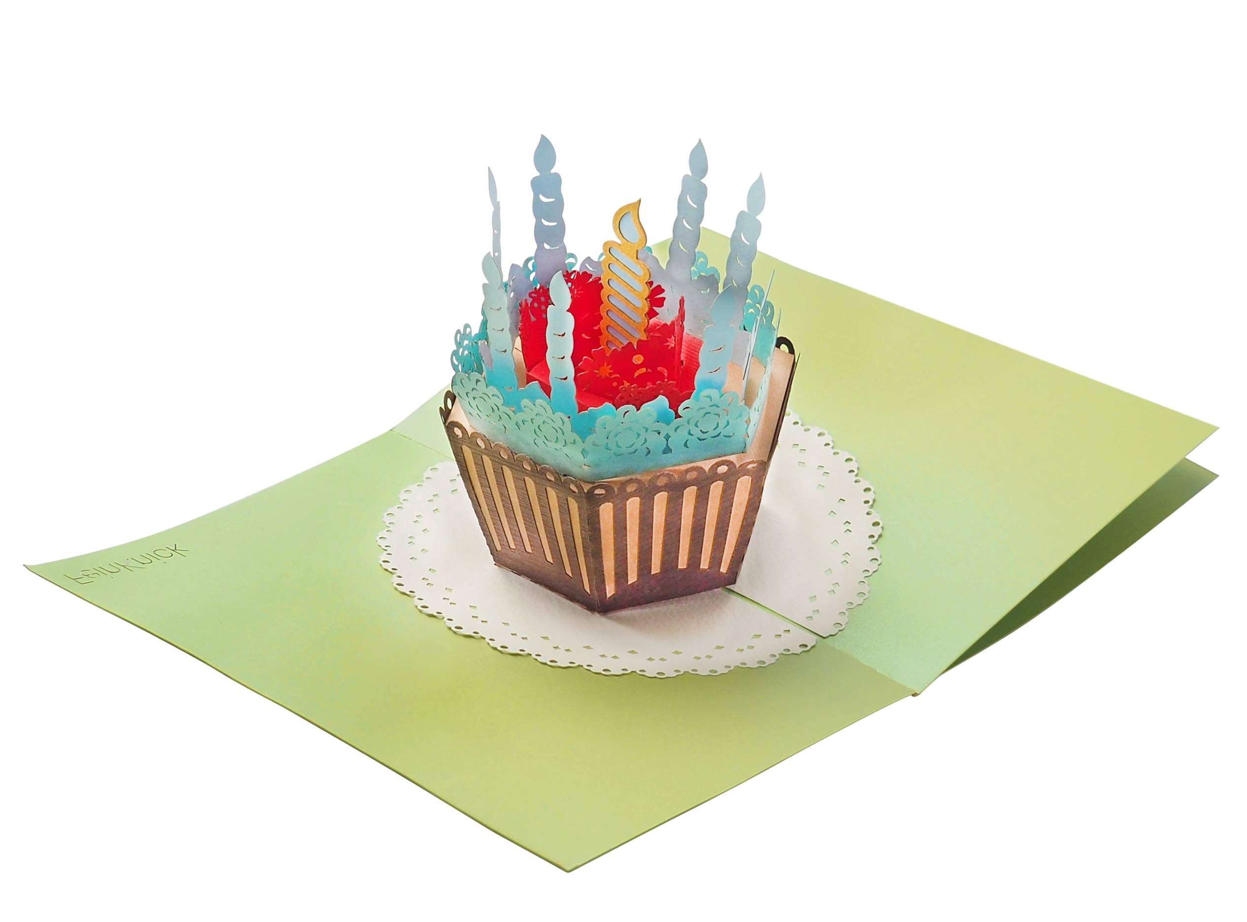 Carte D'anniversaire Surprenante Pour Les Félicitations Et Le Jubilé - Carte Pop-up 3D De Haute Qualité Pour Les Félicitations à L'occasion D'un