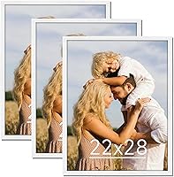 Vista 85 de Dark Brown 12x18 Frame Set of 3 - Rustic Woodgrain 12 x 18 Poster Frame with Plexiglass for Wall Gallery Display, 12x18 Picture Frame for Puzzles