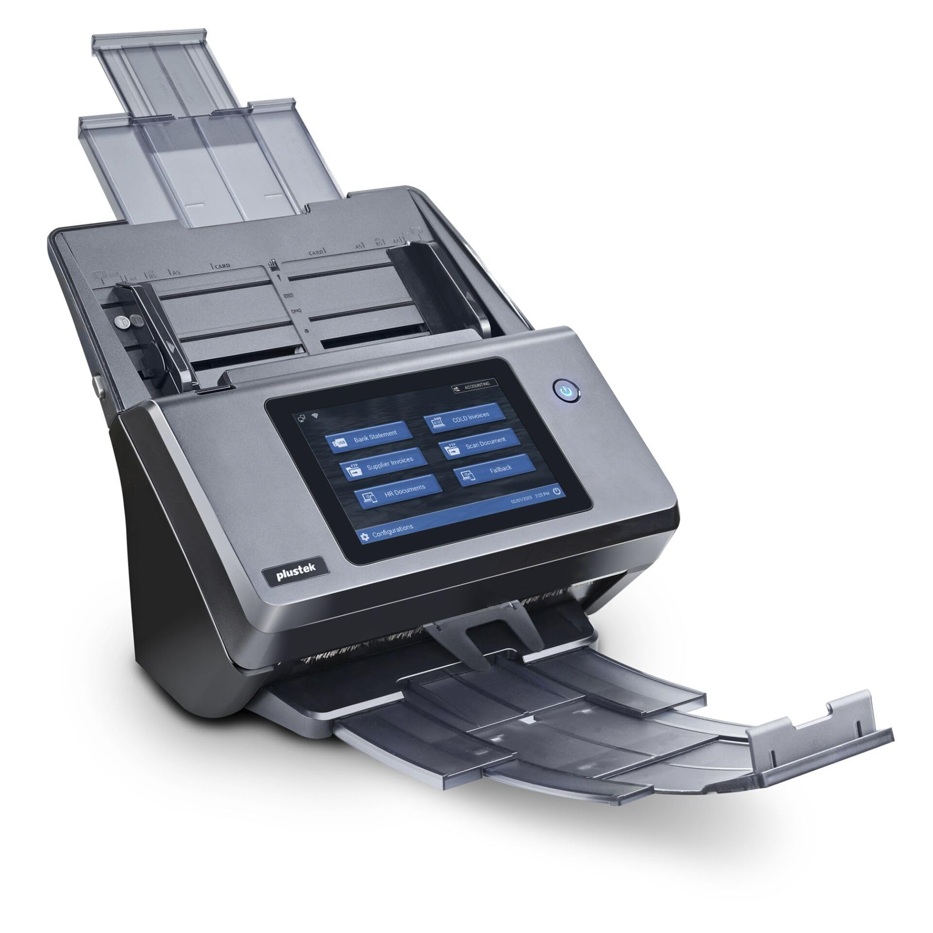 ESCAN A450 PRO - A4 DUPLEX ADF NETZWERK SCANNER