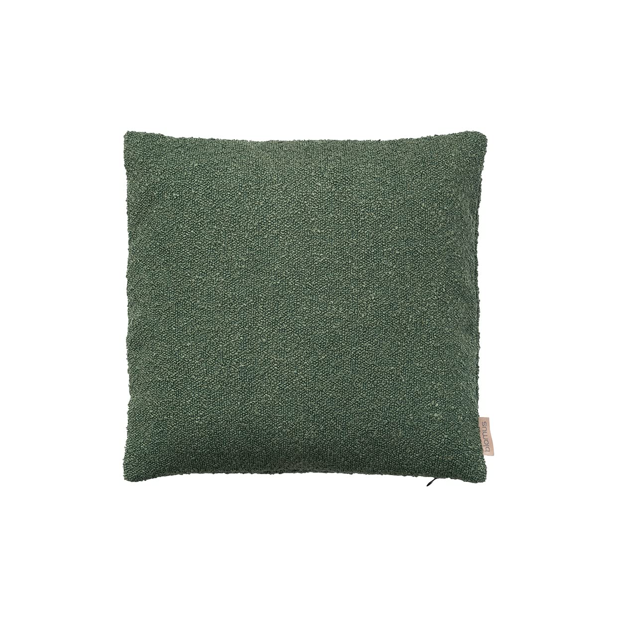 blomus Kissenbezug Boucle | 40 × 40 cm | Farbe Duck Green | strukturierter Stoff