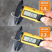 Vista 4 de Manguera de jarra de combustible de carreras Premium Mapleza, perfecta para tanques de combustible de tractor y Scribner, jarras de gasolina