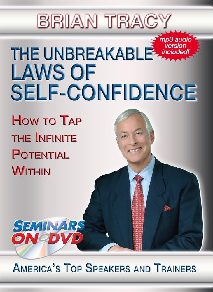The Unbreakable Laws of Self-Confidence - How to Tap the Infinite Potential Within - Seminars On Demand - Motivational Self-Esteem Video - Speaker Brian Tracy - Includes Streaming Video Streaming Audio + MP3 Audio - Compatible with All Devices