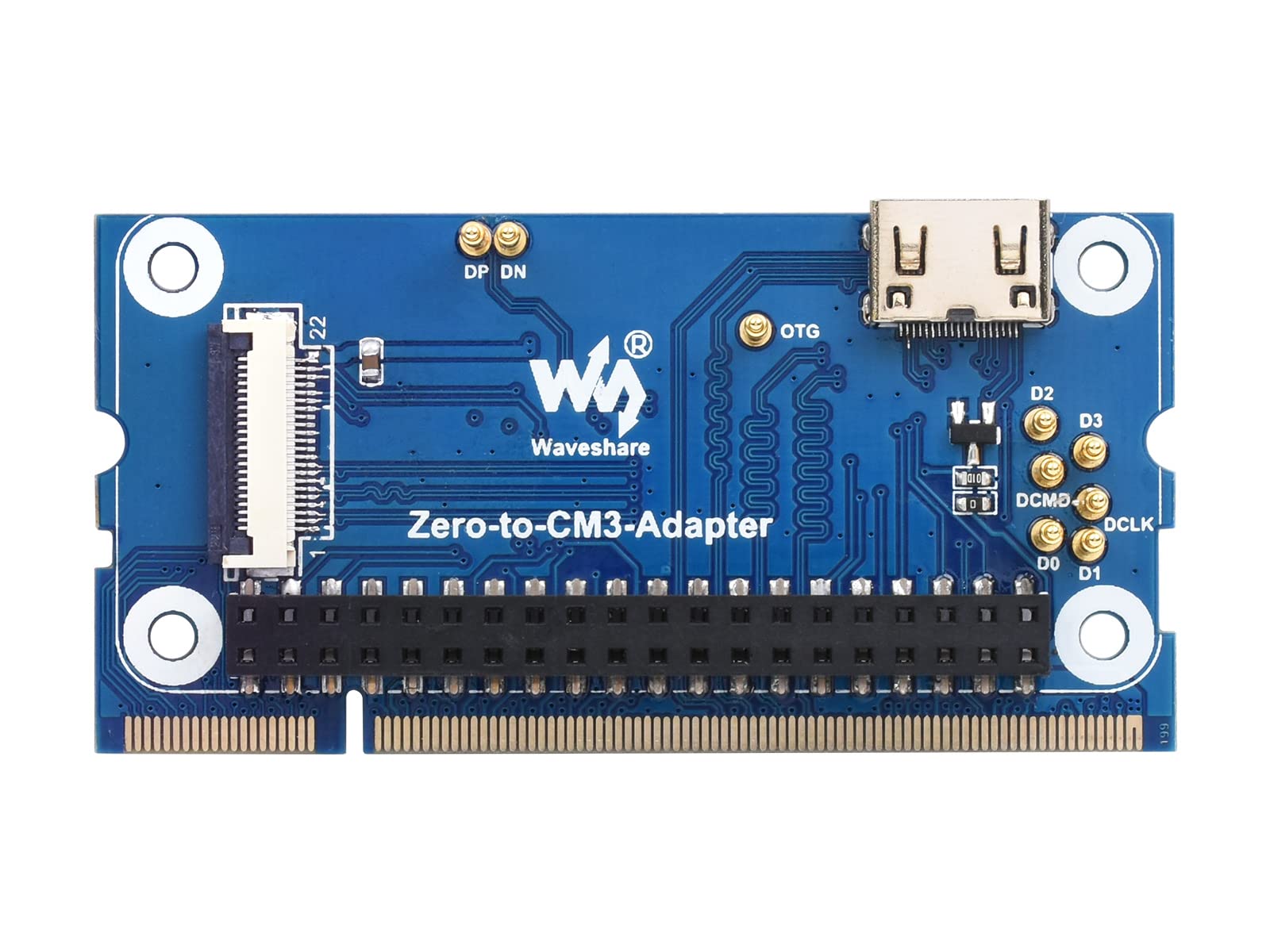 Amazon.com: Raspberry Pi Zero 2 W to Compute Module 3 Adapter