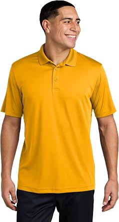 SPORT-TEK Unisex PosiCharge Competitor Polo | Casual Short Sleeve Collared Shirt for Men & Women, Athletic Fit Summer Top