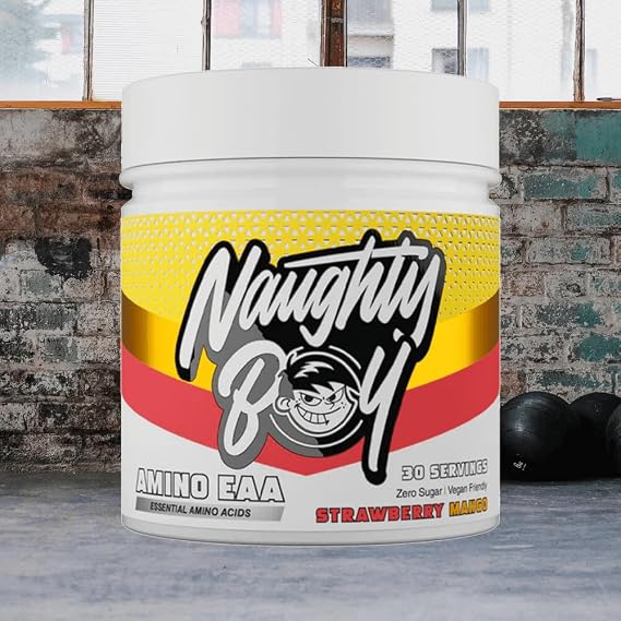 Naughty Boy Amino EAA (345g) Strawberry Mango - Amino Acids - EAA