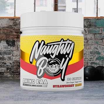 Naughty Boy Amino EAA (345g) Strawberry Mango - Amino Acids - EAA