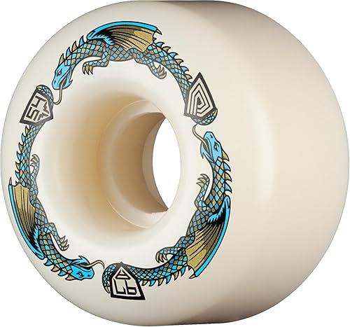 Miniatura 58 de Ruedas de patineta Powell Peralta Dragon Formula 88A, A2, 54mm x 39mm 88A A2 Asimétrico