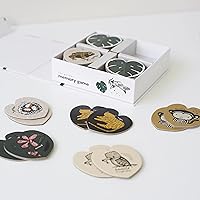 Vista 6 de Wee Gallery Juego de memoria, animales de la selva y naturaleza, juguete Montessori y juegos cerebrales para niños, actividad educativa para niños